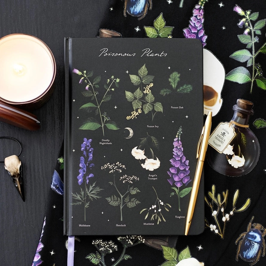 Poisonous Plants Gothic Botanical A5 Notebook